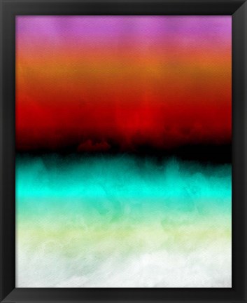 Framed Abstract Minimalist Rothko Inspired 01-48 Print