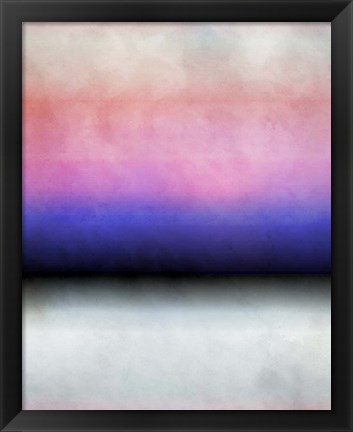 Framed Abstract Minimalist Rothko Inspired 01-54 Print