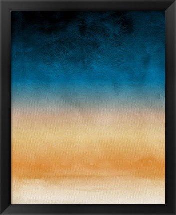 Framed Abstract Minimalist Rothko Inspired 01-62 Print