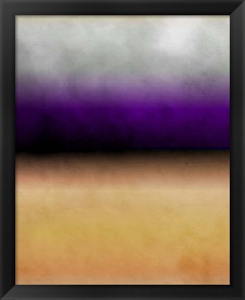 Framed Abstract Minimalist Rothko Inspired 01-63 Print