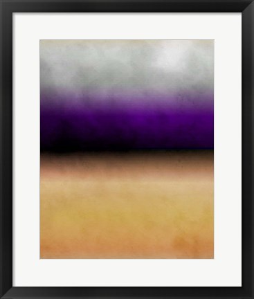 Framed Abstract Minimalist Rothko Inspired 01-63 Print