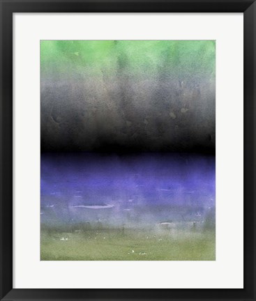 Framed Abstract Minimalist Rothko Inspired 01-86 Print