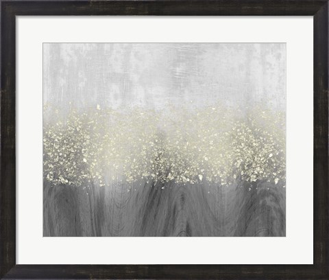 Framed Glitter Swirl II Print