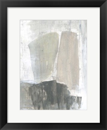 Framed Muted Mod Shapes II Print