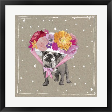 Framed Fancypants Wacky Dogs IV Print