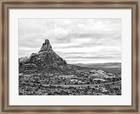 Framed Desert Arches II Print