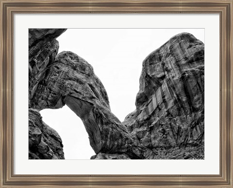 Framed Desert Arches III Print