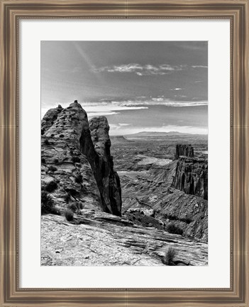 Framed Canyon Lands VII Print