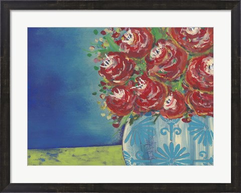 Framed Fearless Floral II Print