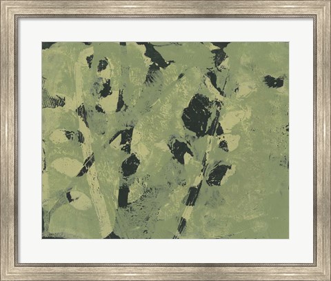 Framed Verdant Branch I Print