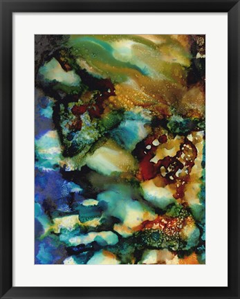 Framed Chromatic Haze II Print