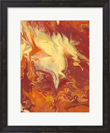 Framed Nomadic Blaze I Print