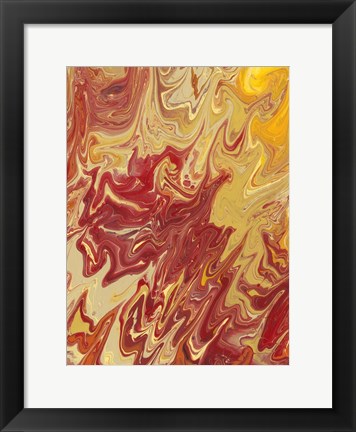 Framed Nomadic Blaze II Print