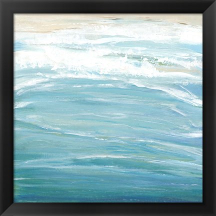 Framed Sea Breeze Coast II Print