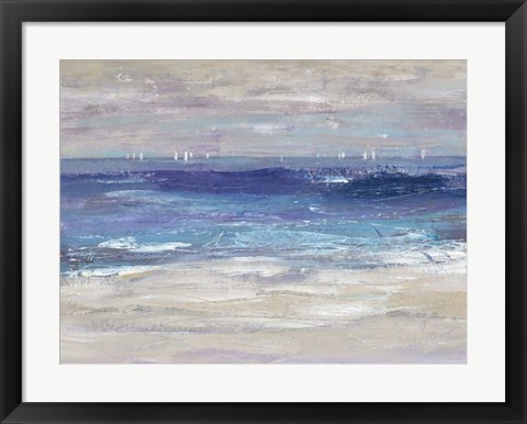 Framed Distant Regatta II Print