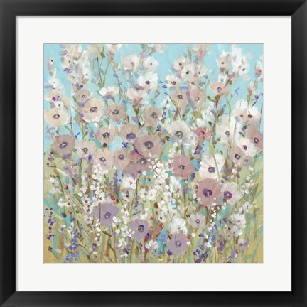 Framed Mixed Flowers II Print