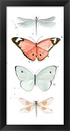 Framed Summer Butterflies I Print