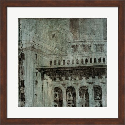 Framed Facade I Print