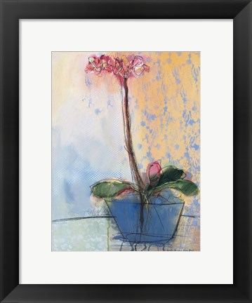 Framed Orchid and Lace II Print