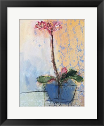 Framed Orchid and Lace II Print