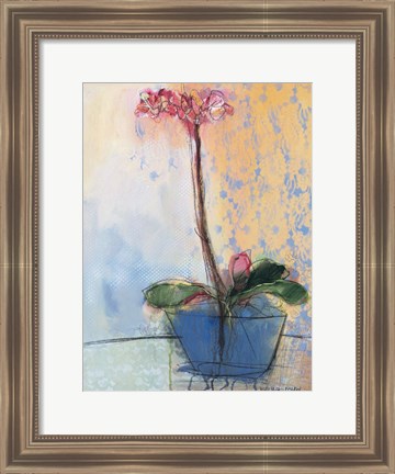 Framed Orchid and Lace II Print