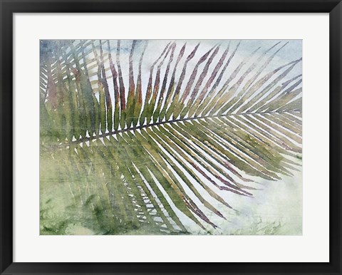 Framed Palm Leaves Print