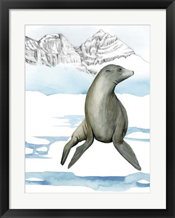 Framed Arctic Animal IV Print