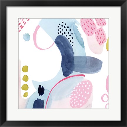 Framed Frolic Form III Print