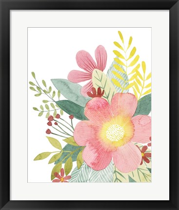 Framed Colossal Florals II Print