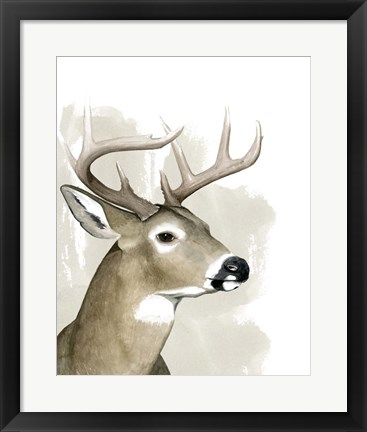 Framed Timberland Friend I Print