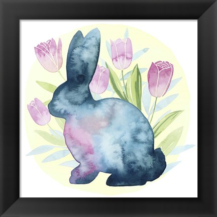 Framed Tulip Easter I Print