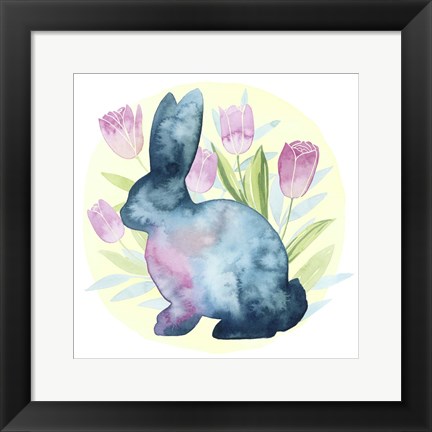 Framed Tulip Easter I Print