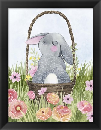 Framed Somebunny Love II Print