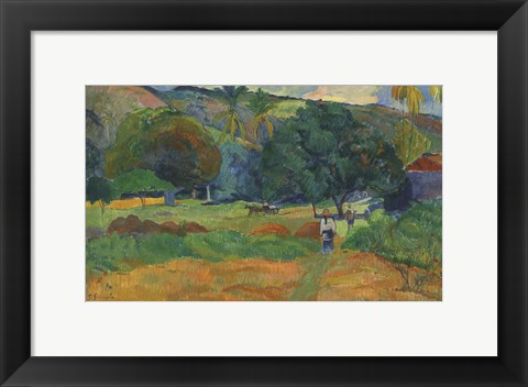 Framed Le Vallon, 1892 Print