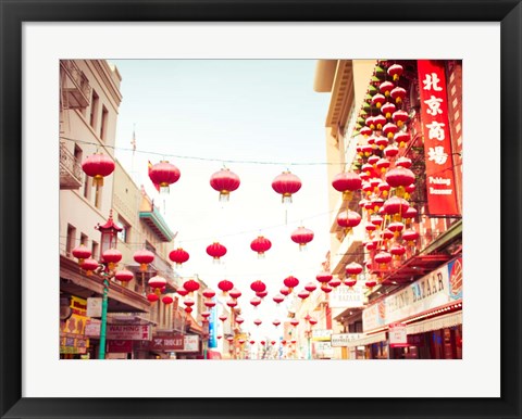 Framed Chinatown Afternoon I Print