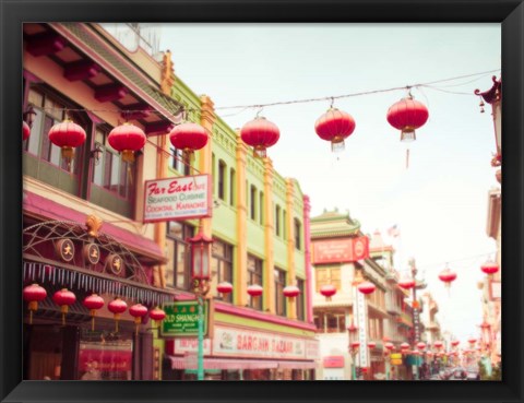 Framed Chinatown Afternoon II Print