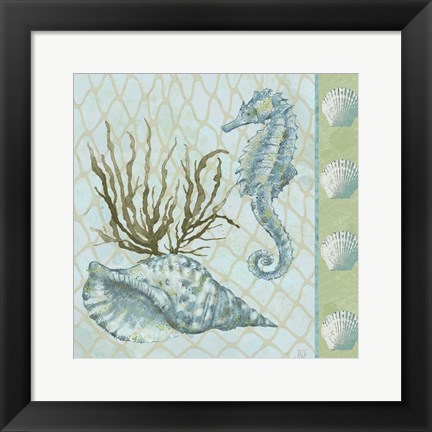 Framed Under Sea I Print