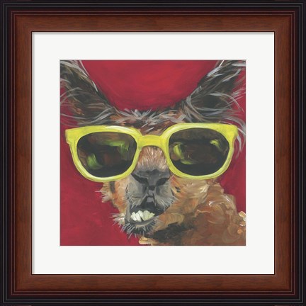 Framed Dapper Animal IV Print