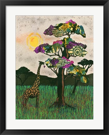 Framed Planes of Africa II Print