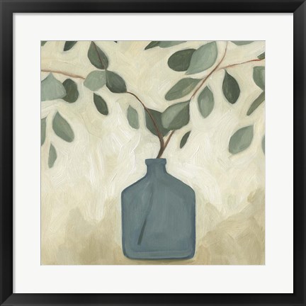 Framed Greenery Still Life IV Print