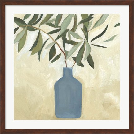 Framed Greenery Still Life V Print