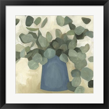 Framed Greenery Still Life VI Print