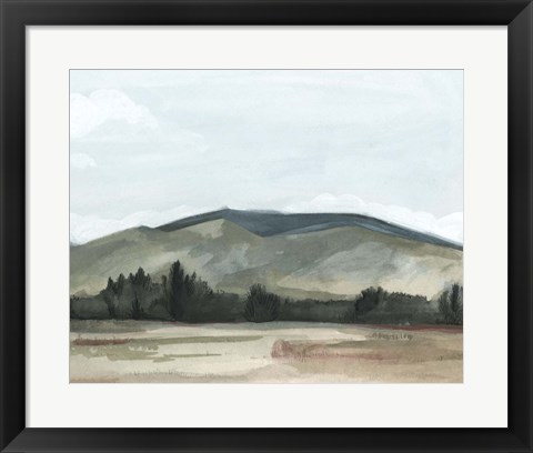 Framed Farmhouse View II Print