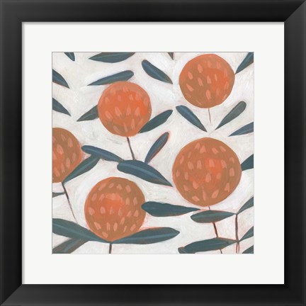 Framed Red Clover II Print