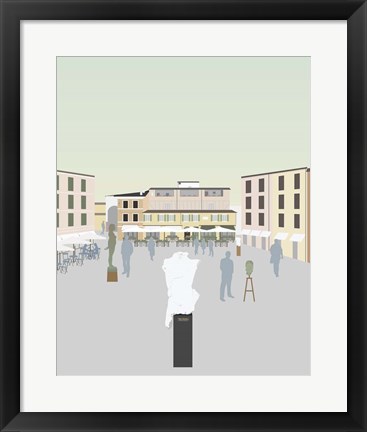 Framed Travel Europe--Pietrasanta Print