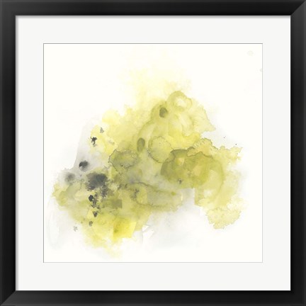 Framed Citron Cloud III Print