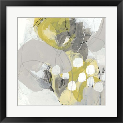 Framed Citron Mist II Print