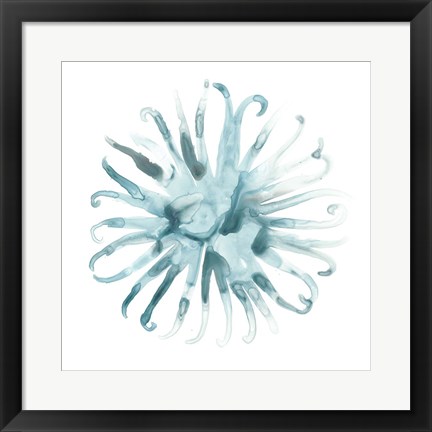 Framed Ocean Cameo II Print