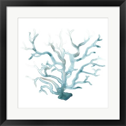 Framed Ocean Cameo III Print