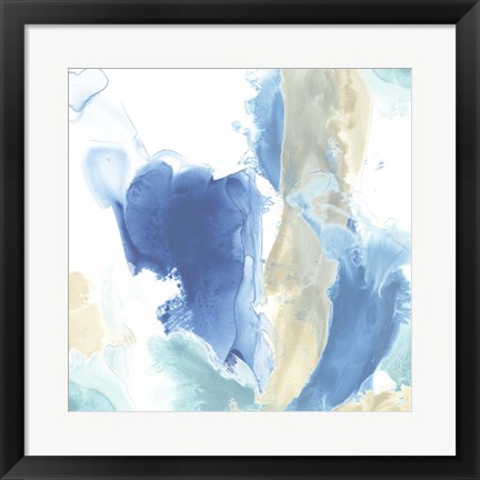 Framed Sea Sway I Print